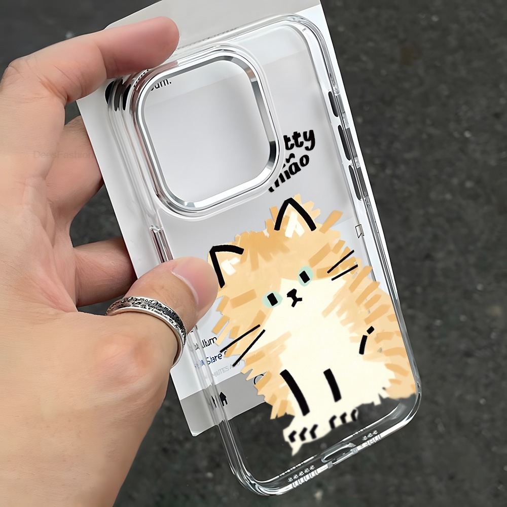 Phone Cases Orange - Lovely Animal Orange Cat Phone Case