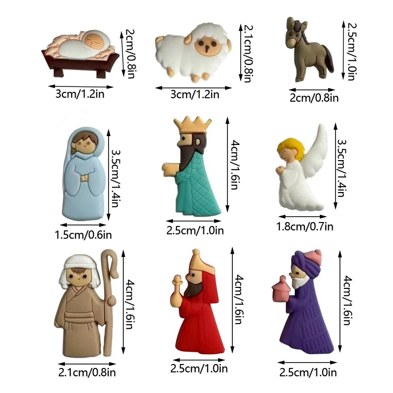 Phone Cases Jesus - 9pcs/Set Jesus Fridge Magnets DIY Accessories