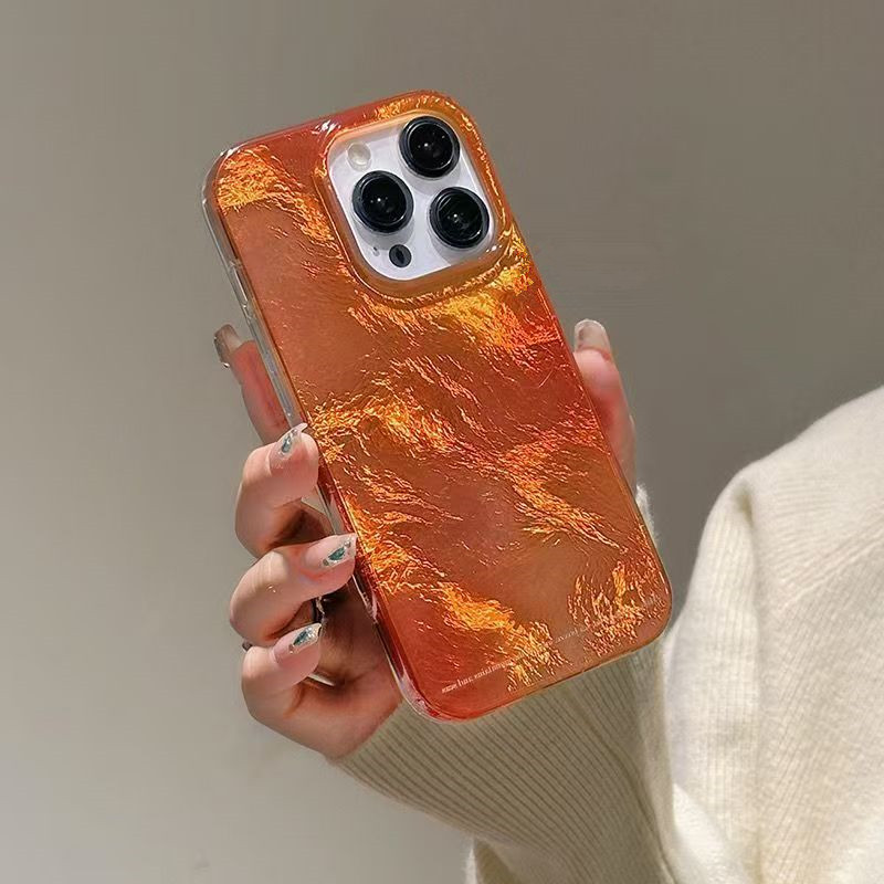 INS Orange Gradient Vortex Pat - Phone Cases Orange 评论和价格