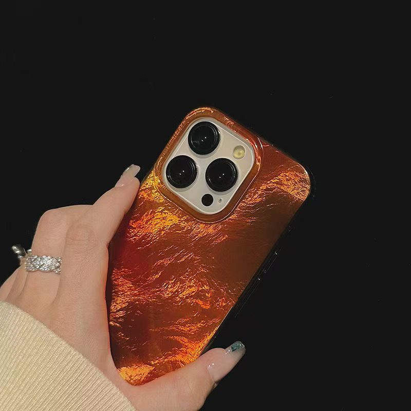 INS Orange Gradient Vortex Pat - Phone Cases Orange 评论和价格
