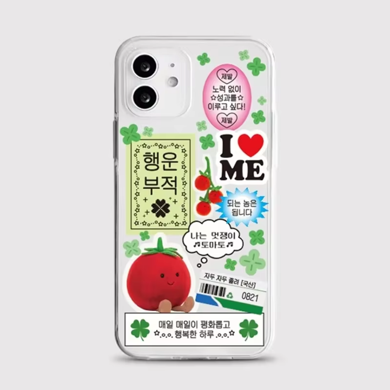 Korean Ins Cute Four Leaf Clov - Phone Cases Korean 评论和价格
