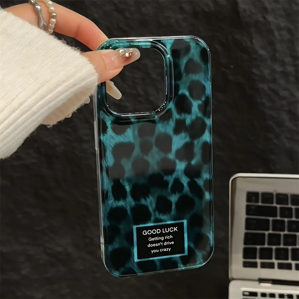 Retro Laser Cute Leopard Print - Phone Cases Best 评论和价格