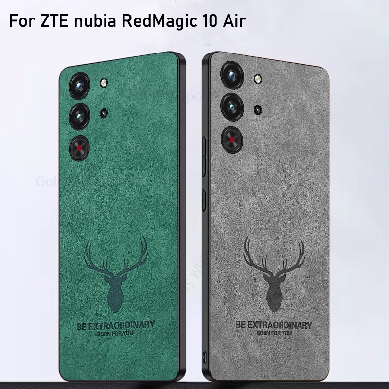3D Cartoon Elk Deer Head Leath - Phone Cases Red Deer 评论和价格
