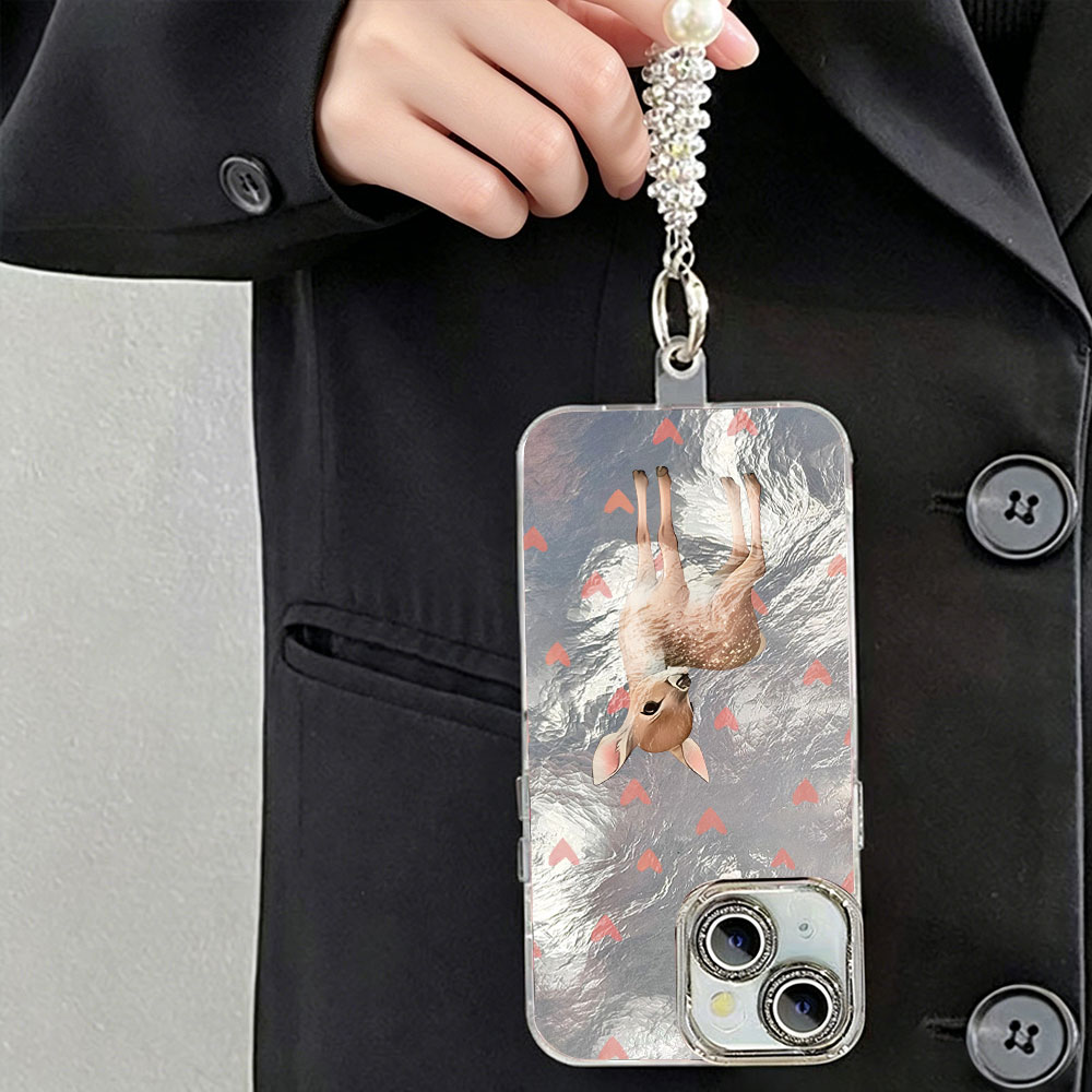 Cute Korean Red Love Deer Phon - Phone Cases Red Deer 评论和价格