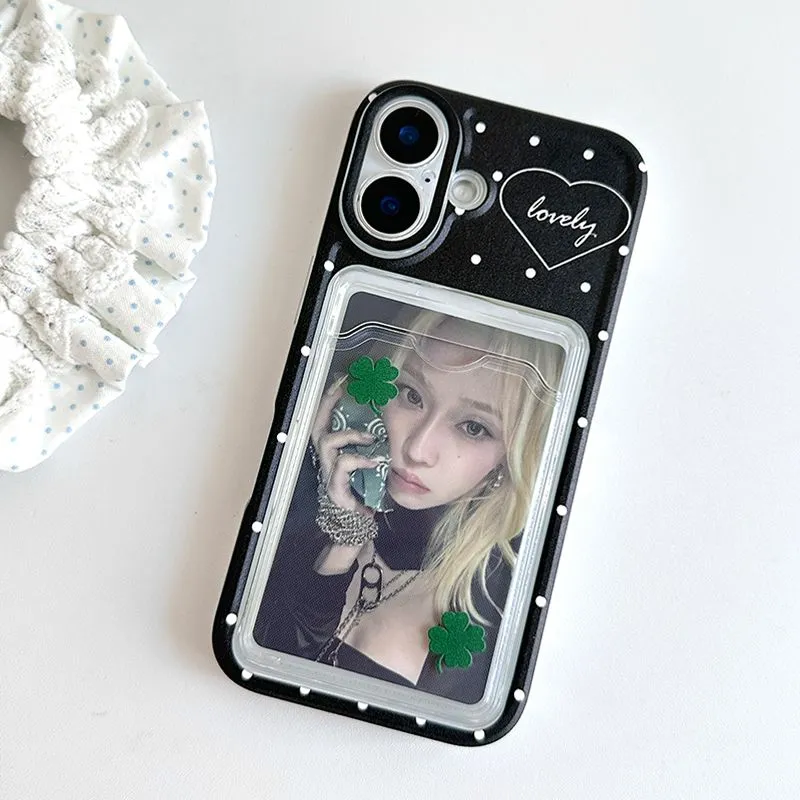 Korean ins Cute Polka Dot Cart - Phone Cases Kawaii 评论和价格
