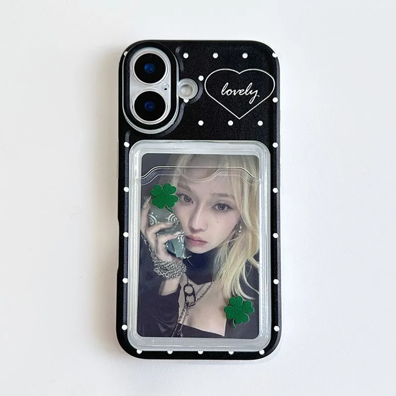 Korean ins Cute Polka Dot Cart - Phone Cases Kawaii 评论和价格