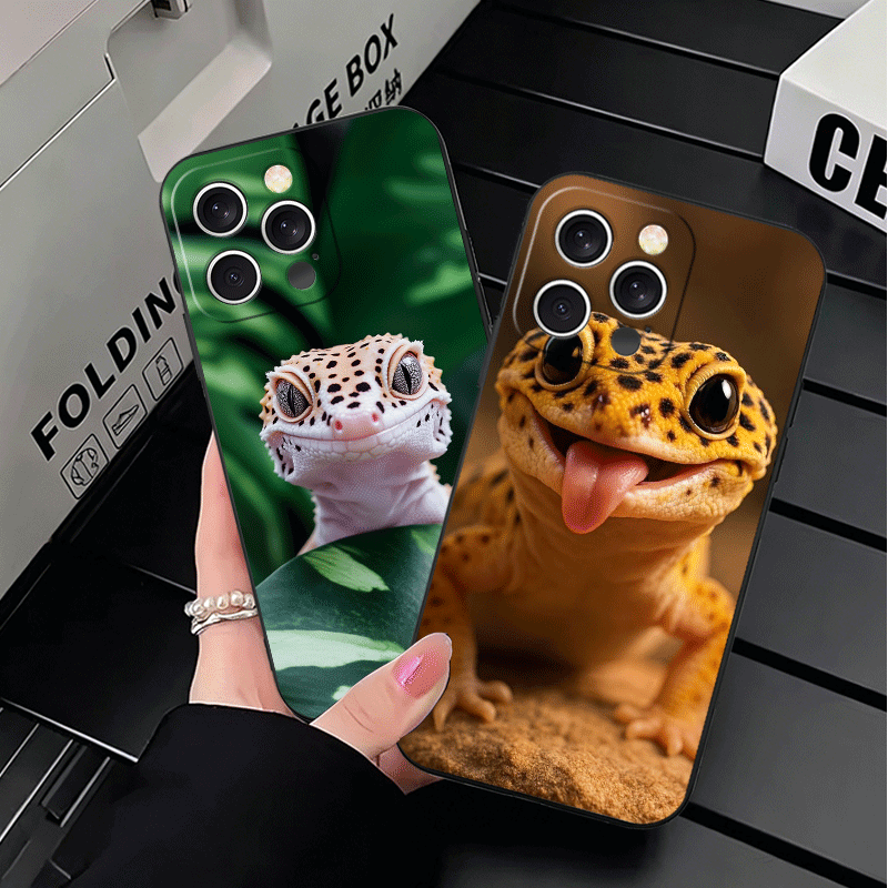 Lizards Geckos Cute Pet Soft P - Phone Cases Cute Iphone 13 评论和价格