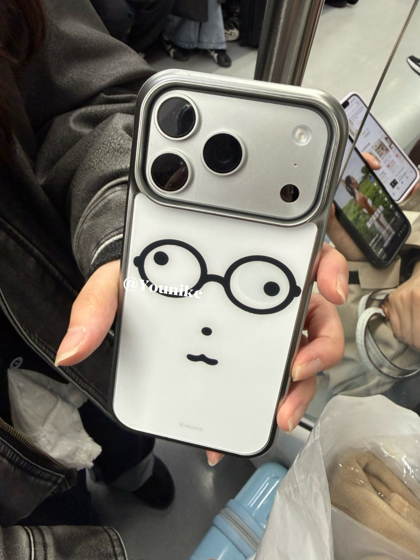 INS Korea Kawaii Cute Glasses  - Phone Cases Kawaii 评论和价格