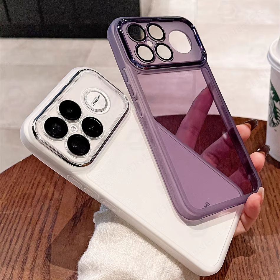 Simple With Lens Protect Film  - Transparent Thin Case 评论和价格