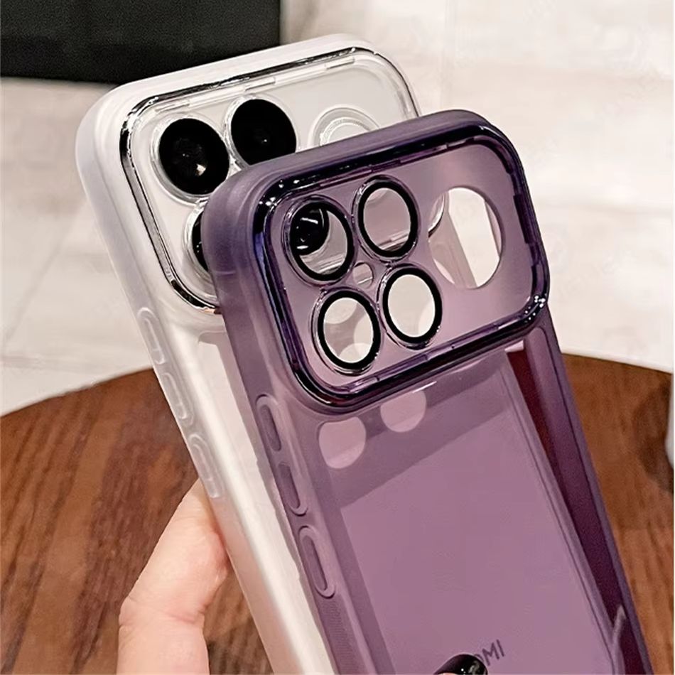 Simple With Lens Protect Film  - Transparent Thin Case 评论和价格