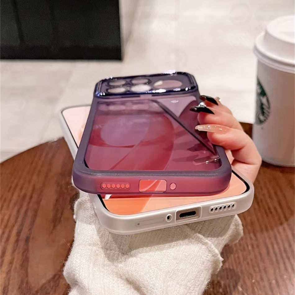 Simple With Lens Protect Film  - Transparent Thin Case 评论和价格