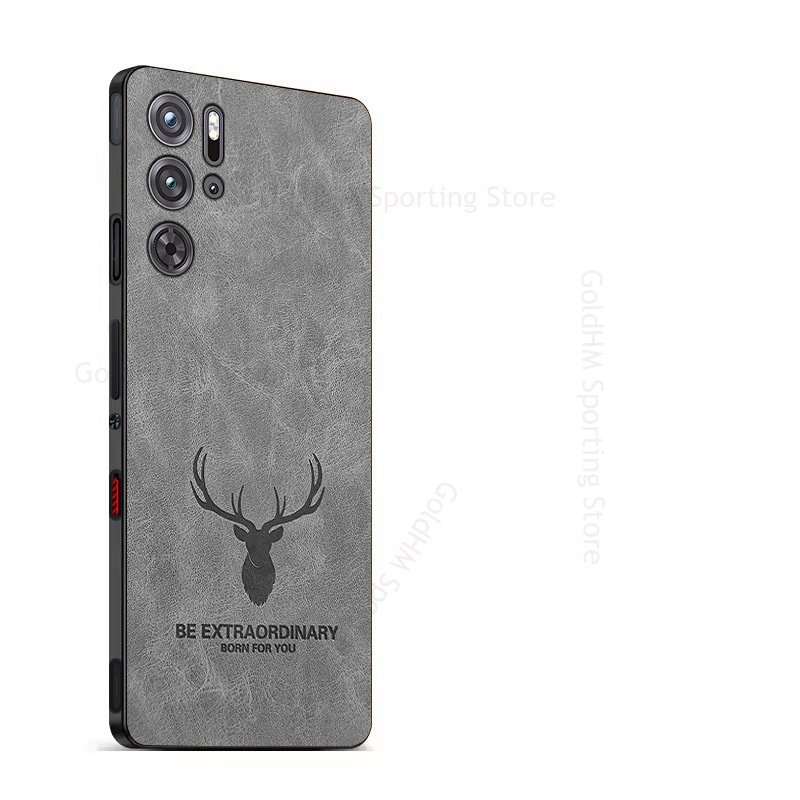 3D Cartoon Head Elk Deer Leath - Phone Cases Red Deer 评论和价格