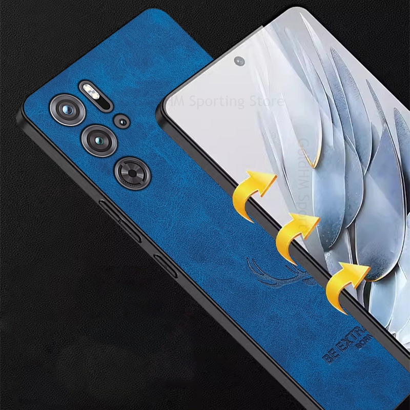 3D Cartoon Head Elk Deer Leath - Phone Cases Red Deer 评论和价格
