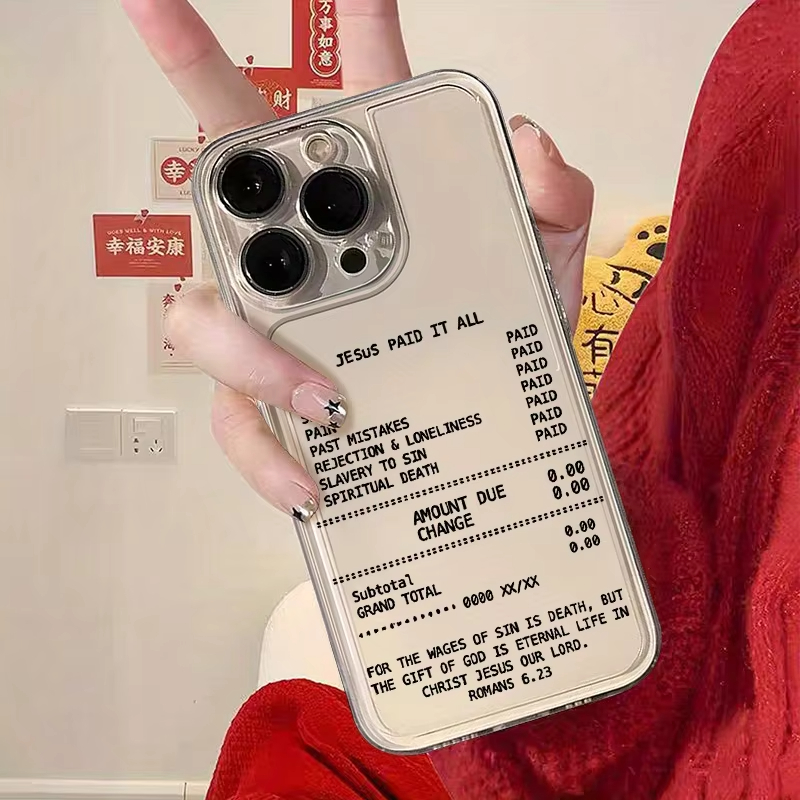 Jesus Paid it All Phone Case F - Phone Cases Jesus 评论和价格