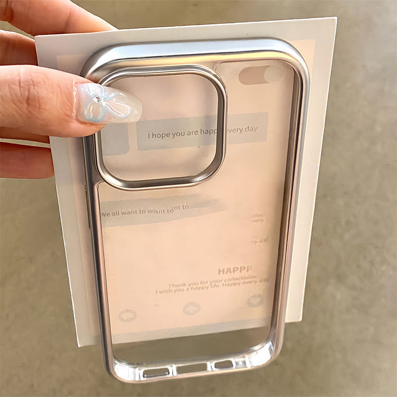 Solid Color Transparent Phone  - Phone Cases Best 评论和价格
