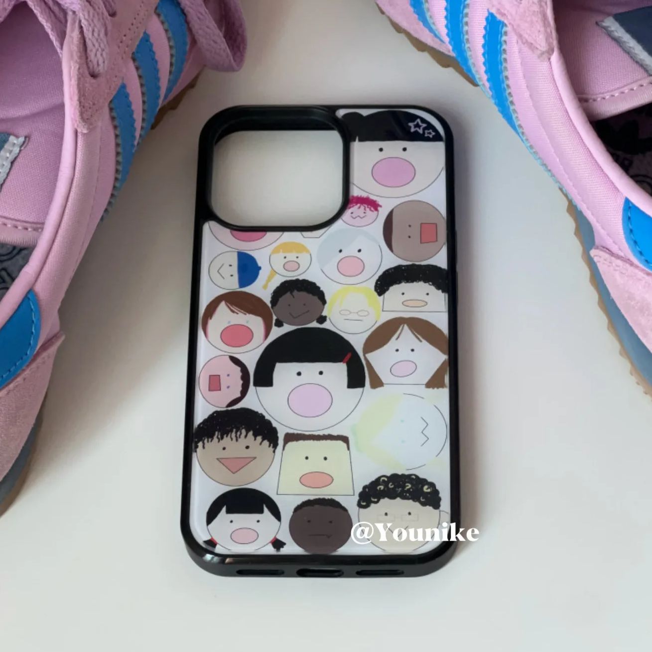 Cartoon Korean Ins Cute Big He - Phone Cases Kawaii 评论和价格