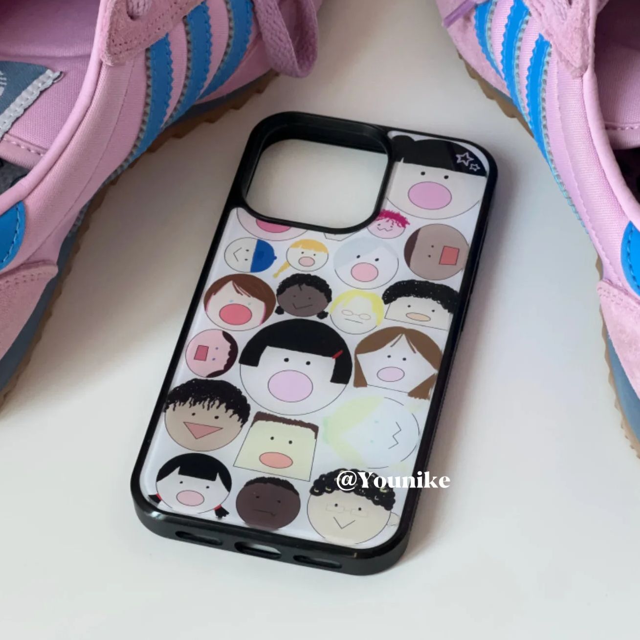 Cartoon Korean Ins Cute Big He - Phone Cases Kawaii 评论和价格