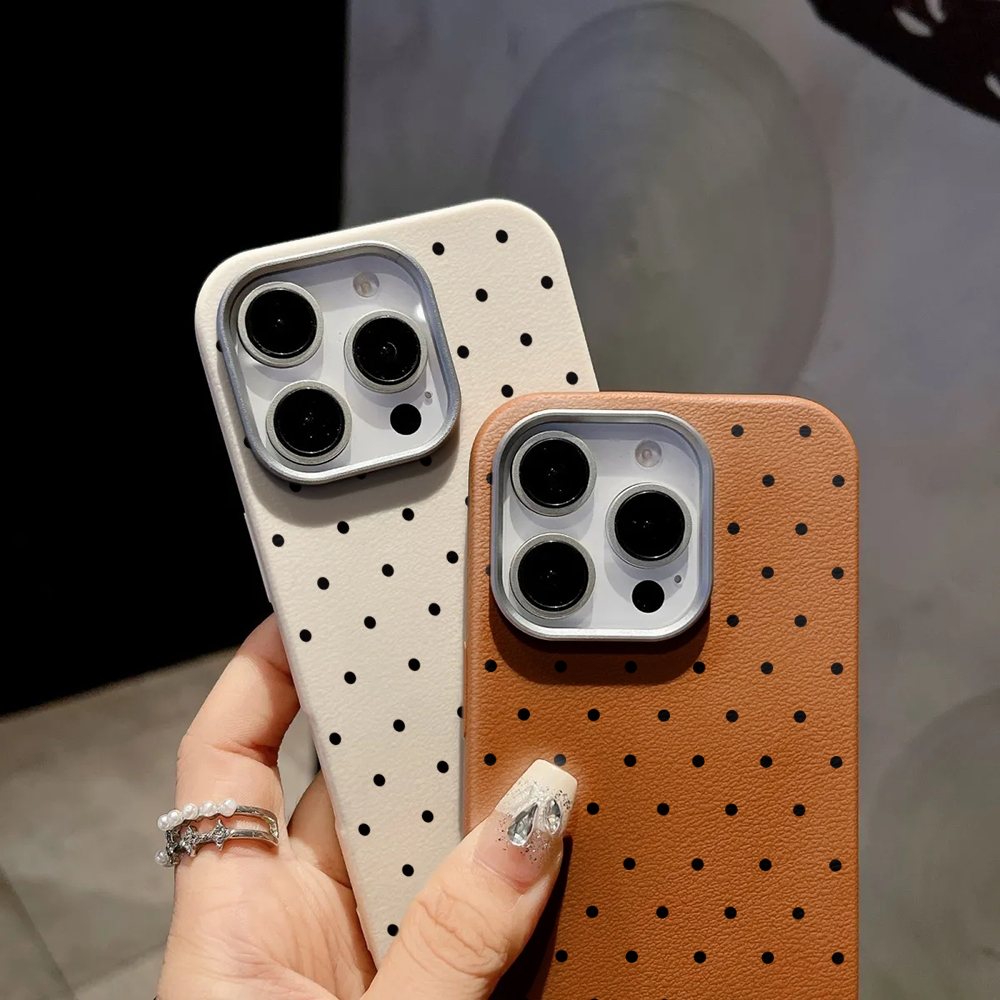 Korean INS Cute Polka Dot Phon - Phone Cases Korean 评论和价格