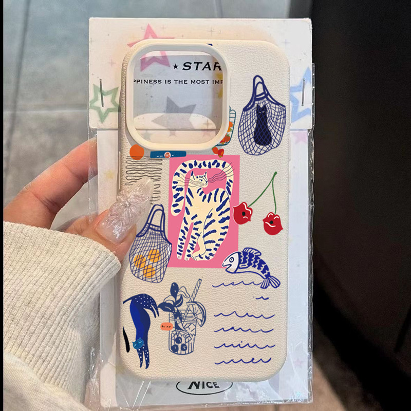 Cute Cherry Cat Print Phone Ca - Phone Cases Cute Iphone 13 评论和价格