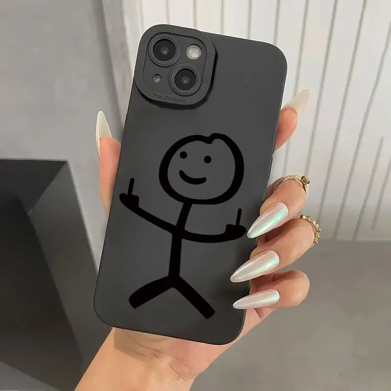 Cute Cartoon Matchman Matte Si - Phone Cases Cute Iphone 13 评论和价格