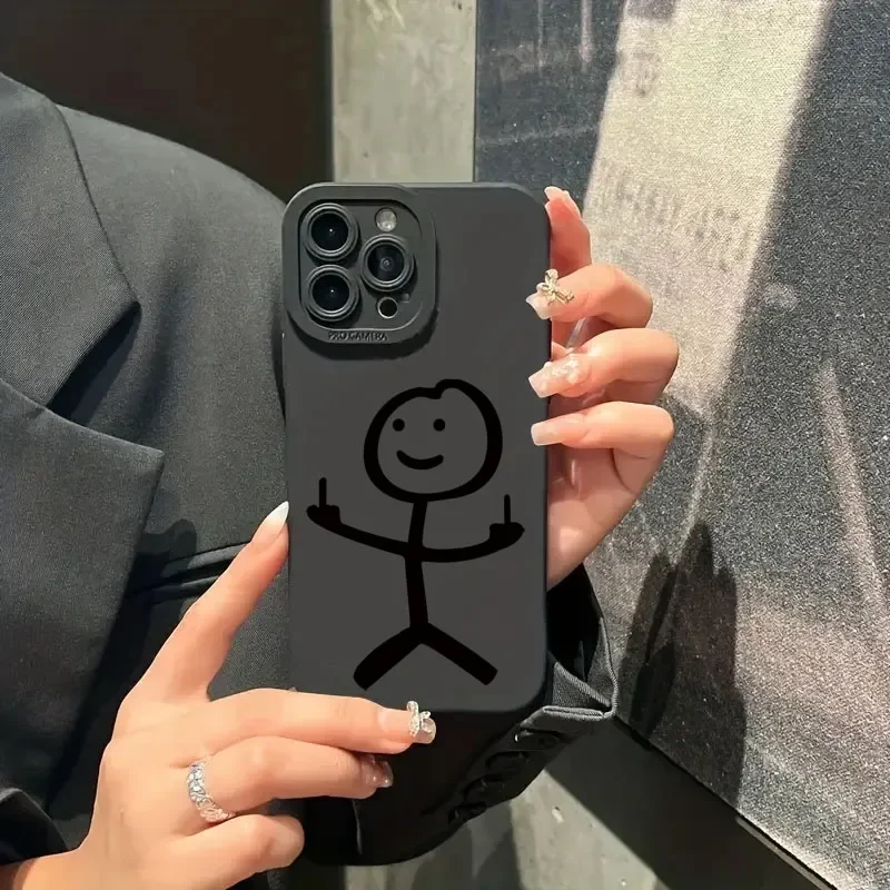 Cute Cartoon Matchman Matte Si - Phone Cases Cute Iphone 13 评论和价格