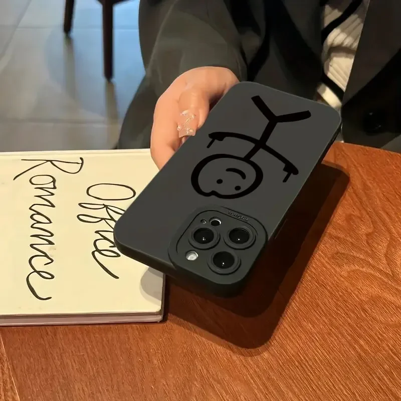 Cute Cartoon Matchman Matte Si - Phone Cases Cute Iphone 13 评论和价格