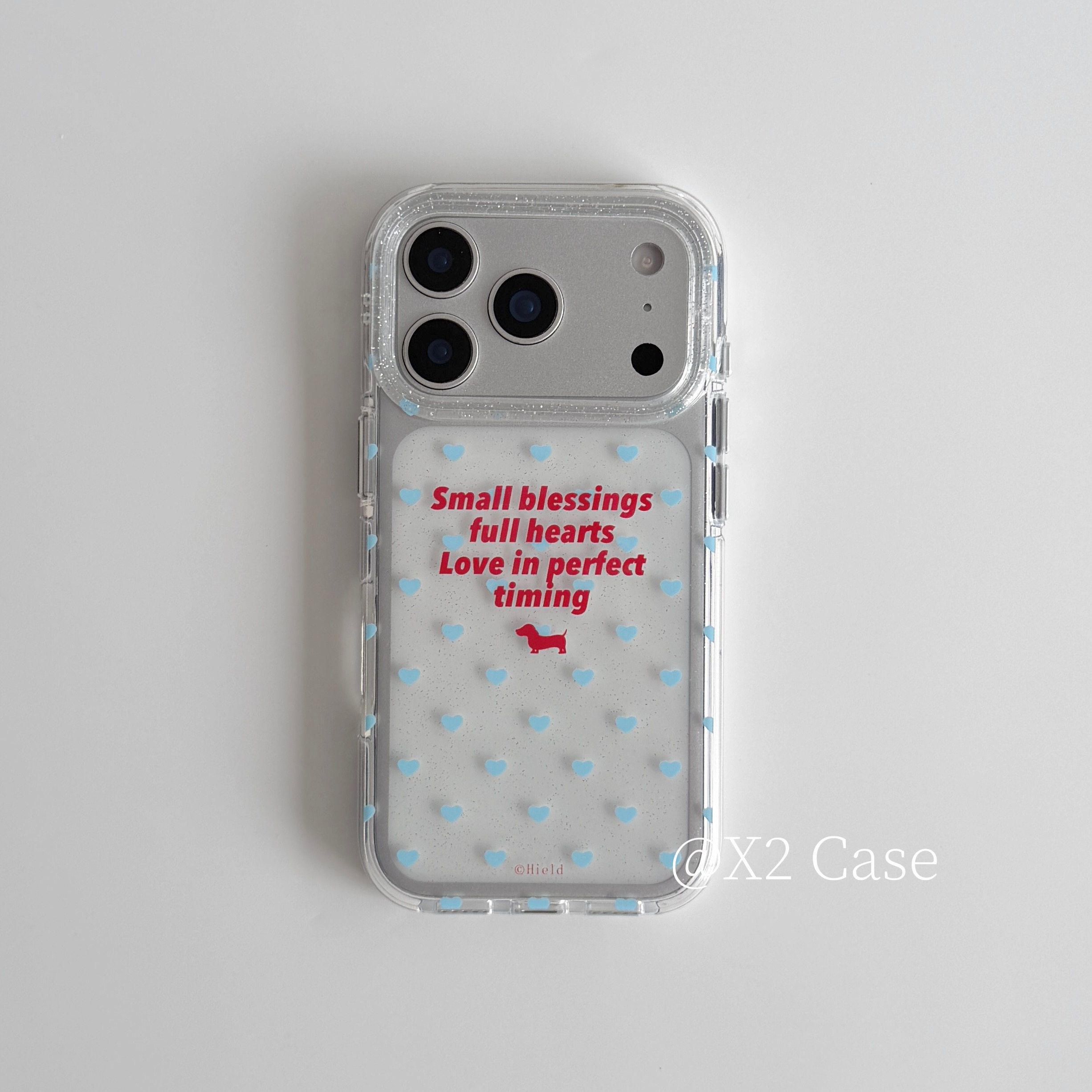 Ins Blue Love English Shining  - Phone Cases Girls 评论和价格