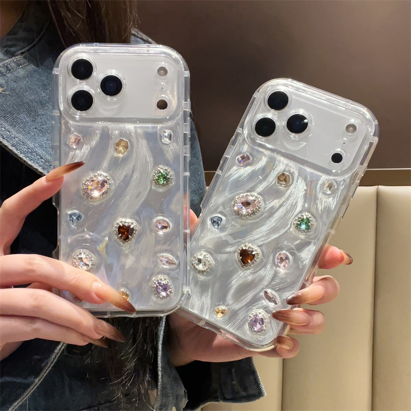 Korean Color Gemstones Resin C - Phone Cases Korean 评论和价格