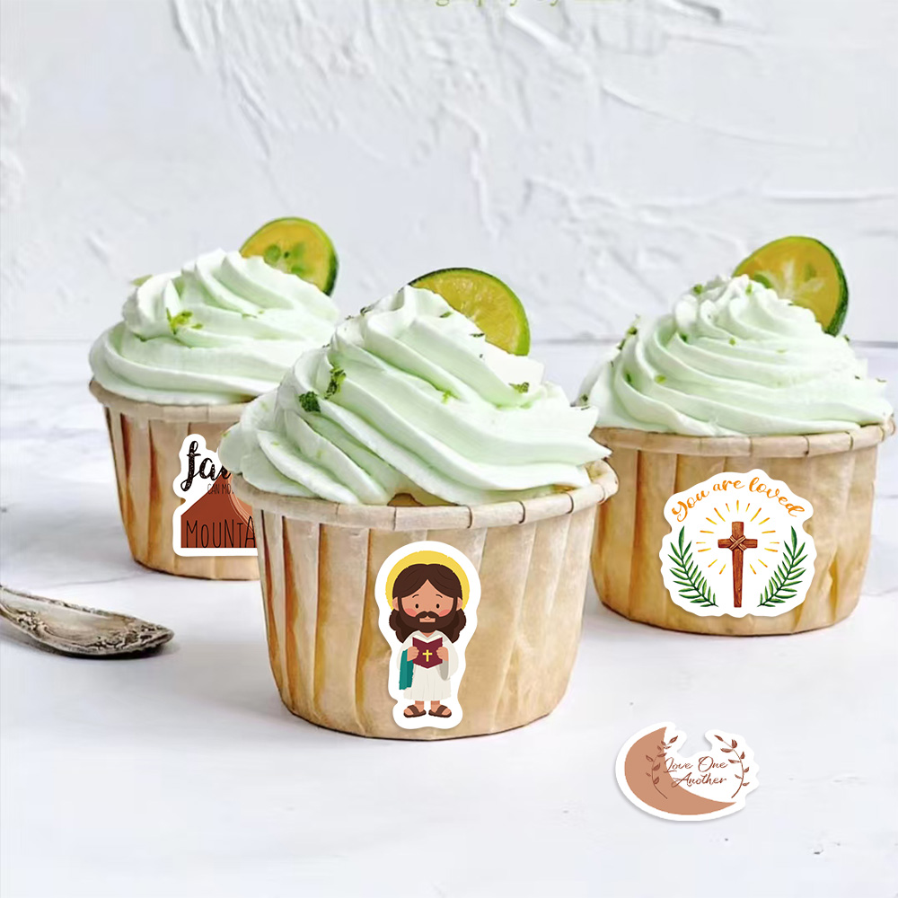 500pcs/roll Jesus Stickers Exq - Phone Cases Jesus 评论和价格