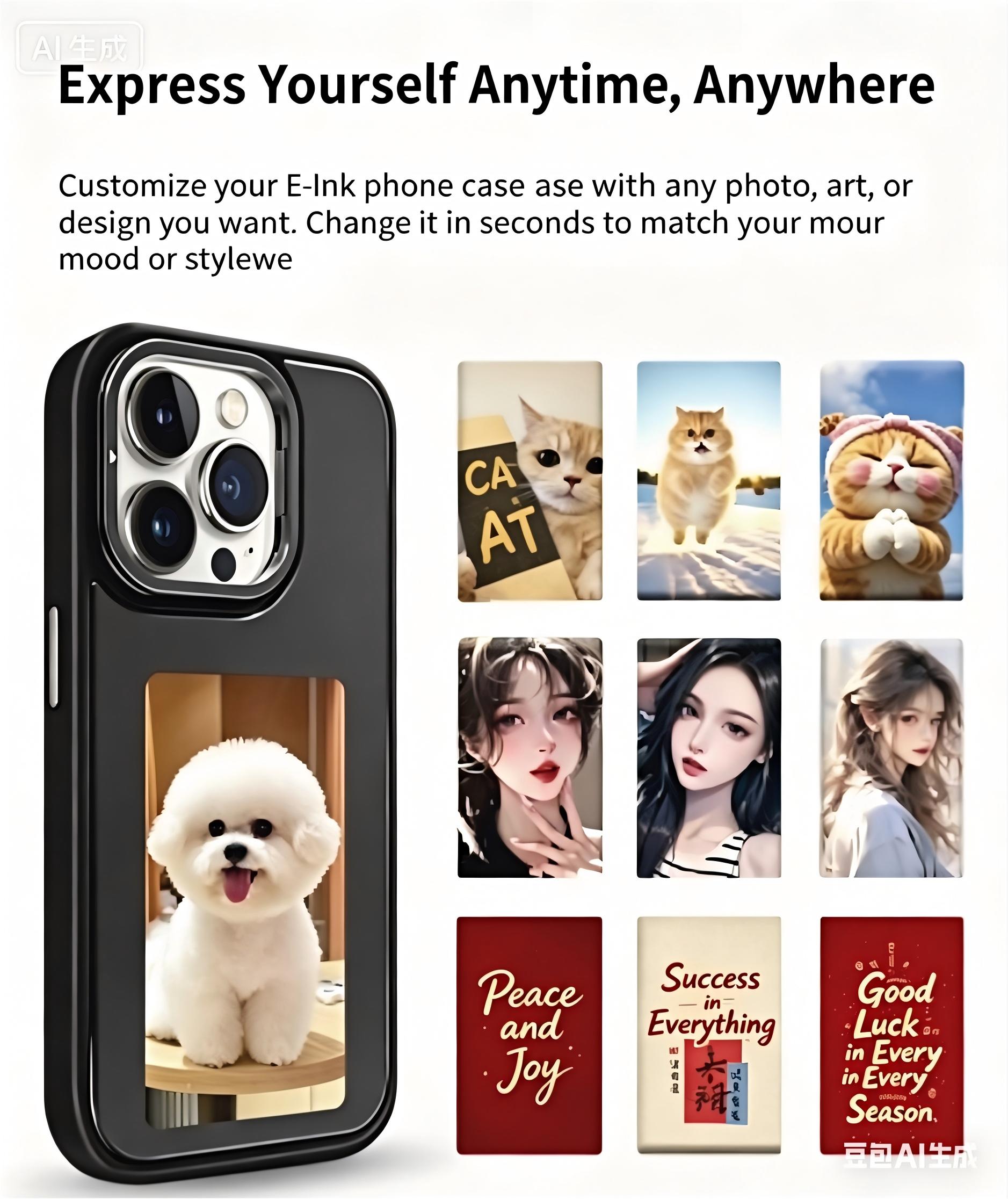 NFC Smart E-ink Phone Case DIY - Phone Cases With Pictures 评论和价格