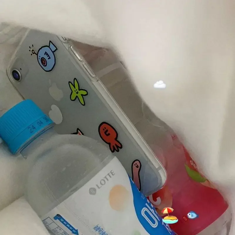 Ins Kawaii Ocean Creatures Cut - Phone Cases Kawaii 评论和价格