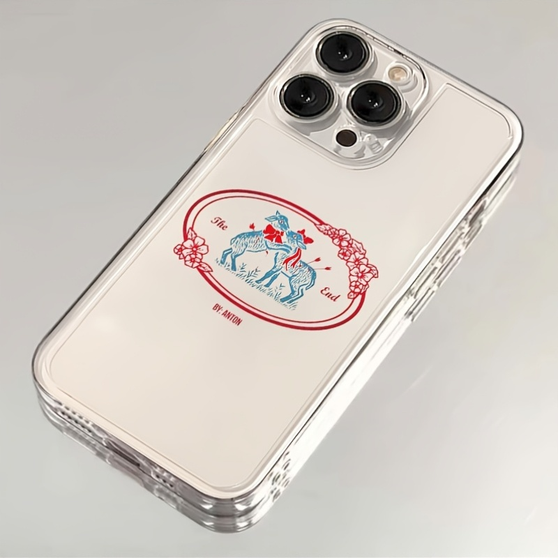 Old‑Fashioned Red Blue Engravi - Phone Cases Red Deer 评论和价格