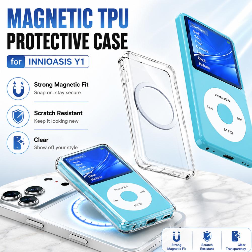 For INNIOASIS Y1 Case Magnetic - Transparent Thin Case 评论和价格