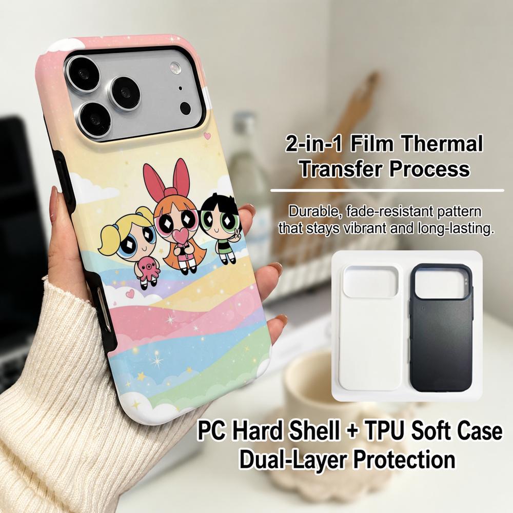 Anime P-Powerpuff Girls Phone  - Phone Cases Girls 评论和价格