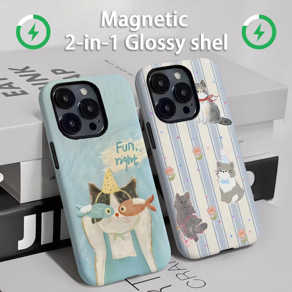 Cute cats and dogs  Phone Case - Phone Cases Cute Iphone 13 评论和价格