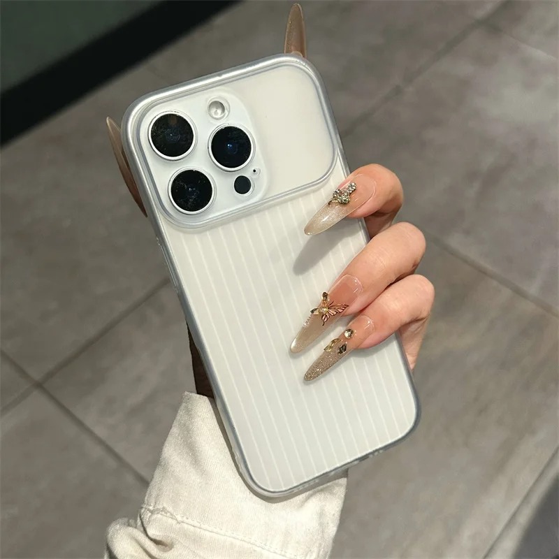 Luxury Corrugated Soft Matte T - Transparent Thin Case 评论和价格