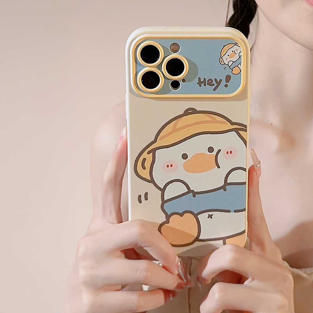 Korean Cartoon Yellow Duck Pho - Phone Cases Korean 评论和价格