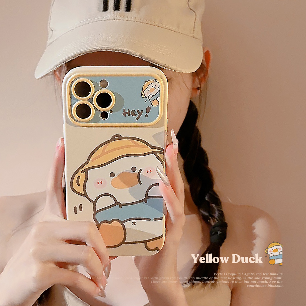 Korean Cartoon Yellow Duck Pho - Phone Cases Korean 评论和价格