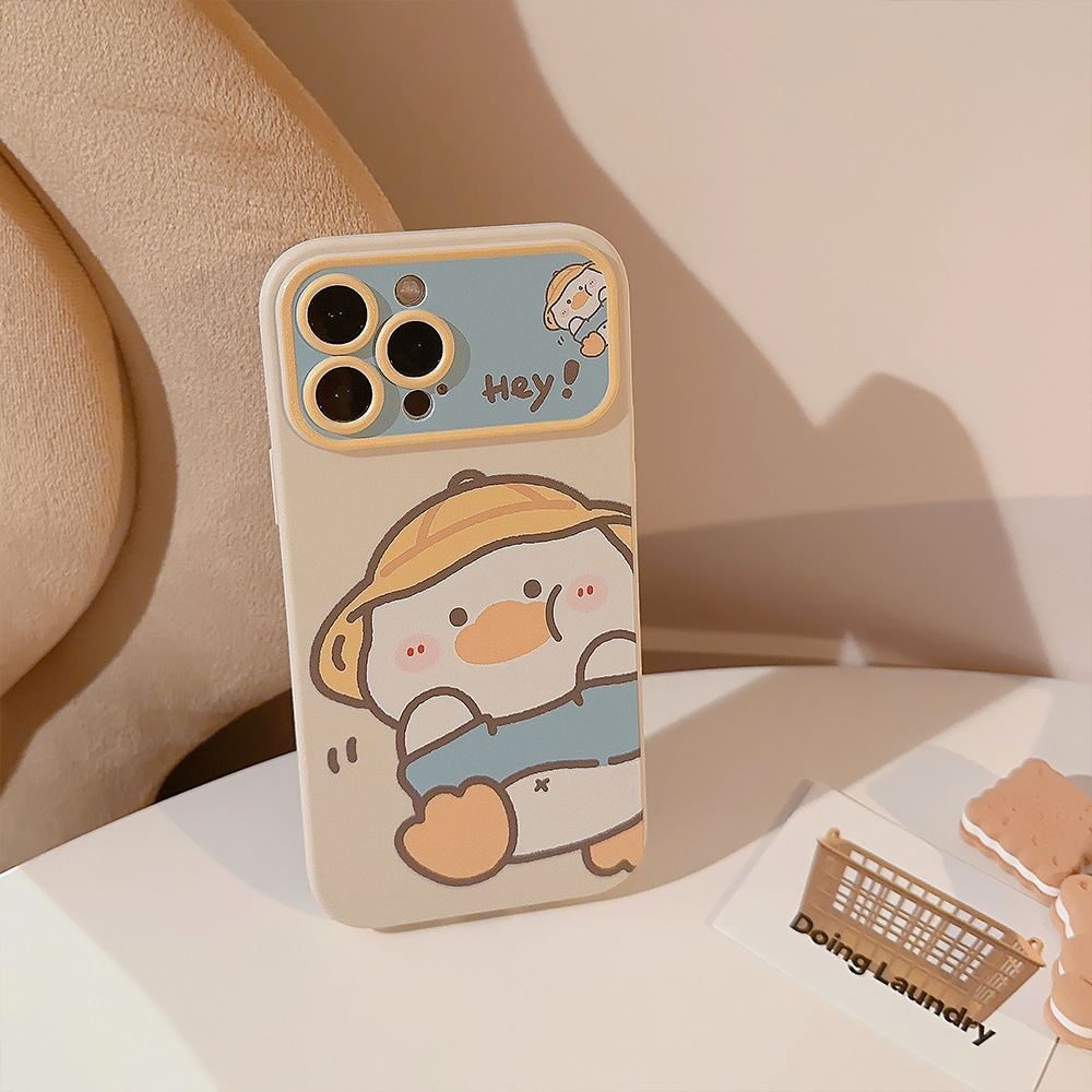 Korean Cartoon Yellow Duck Pho - Phone Cases Korean 评论和价格
