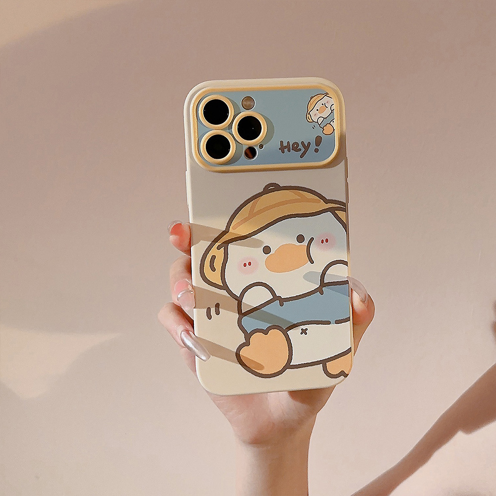 Korean Cartoon Yellow Duck Pho - Phone Cases Korean 评论和价格
