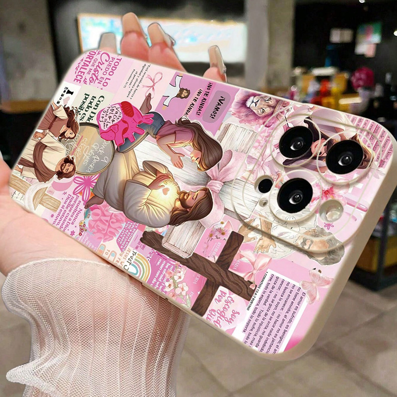 Religious Colorful Painted Jes - Phone Cases Jesus 评论和价格