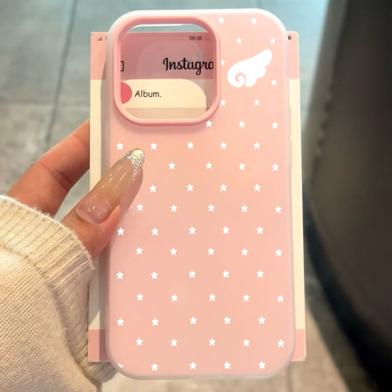 Korean Cute Aesthetics Star An - Phone Cases Korean 评论和价格