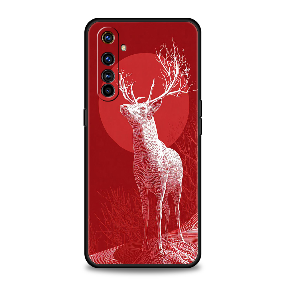Red Deer Soft TPU For Realme 1 - Phone Cases Red Deer 评论和价格