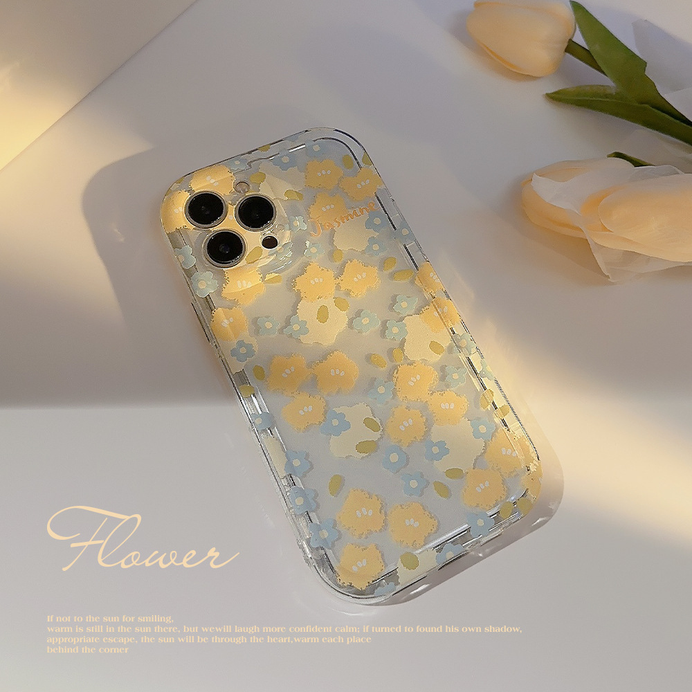 Cute Cartoon Bunny Flower Tran - Phone Cases Cute Iphone 13 评论和价格