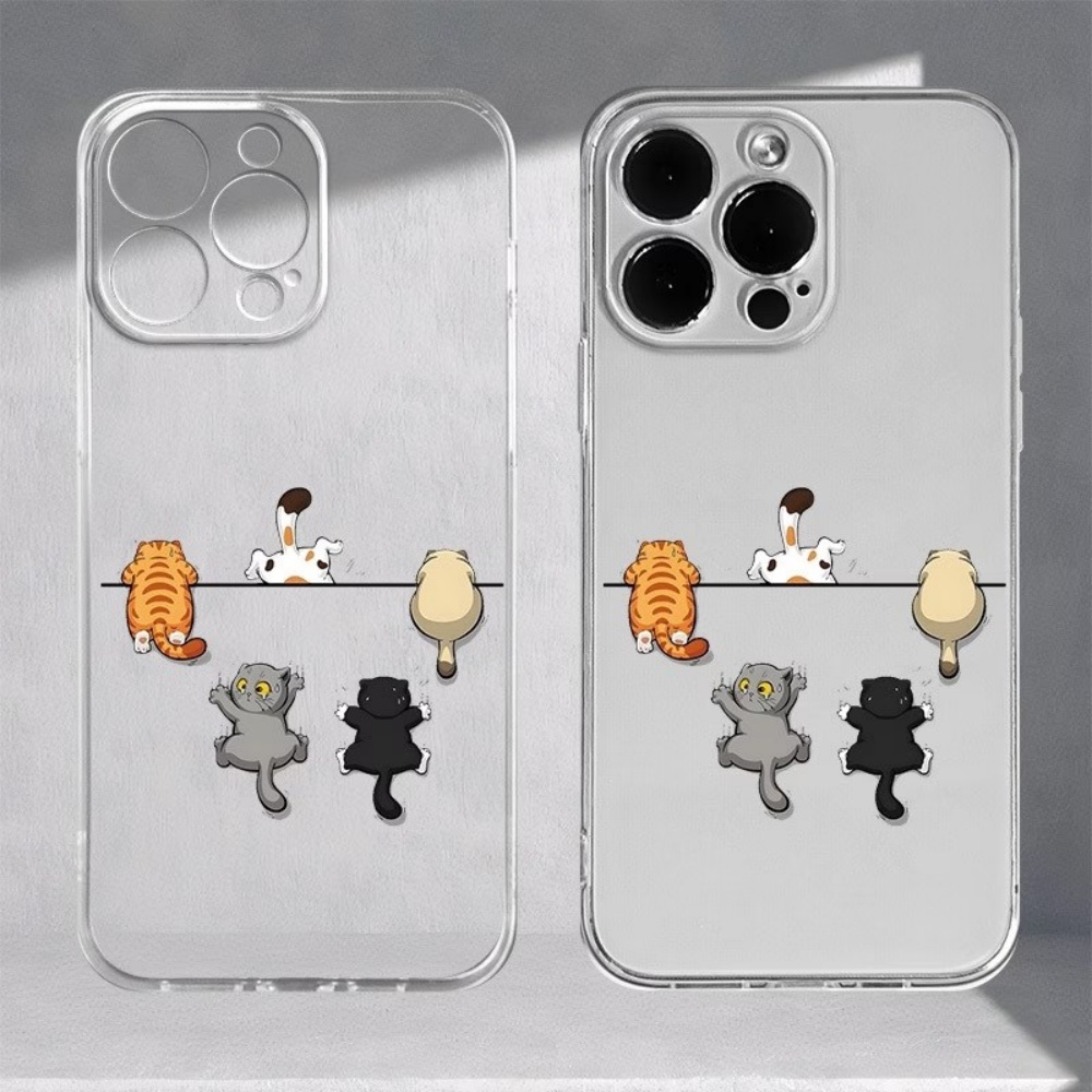 Five Cute Cat Pattern Phone Ca - Phone Cases Cute Iphone 13 评论和价格