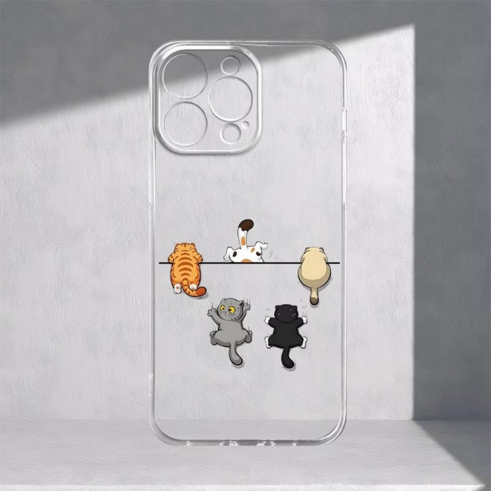 Five Cute Cat Pattern Phone Ca - Phone Cases Cute Iphone 13 评论和价格
