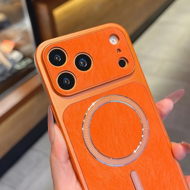 Luxurious New Orange Retro Fea - Phone Cases Orange 评论和价格