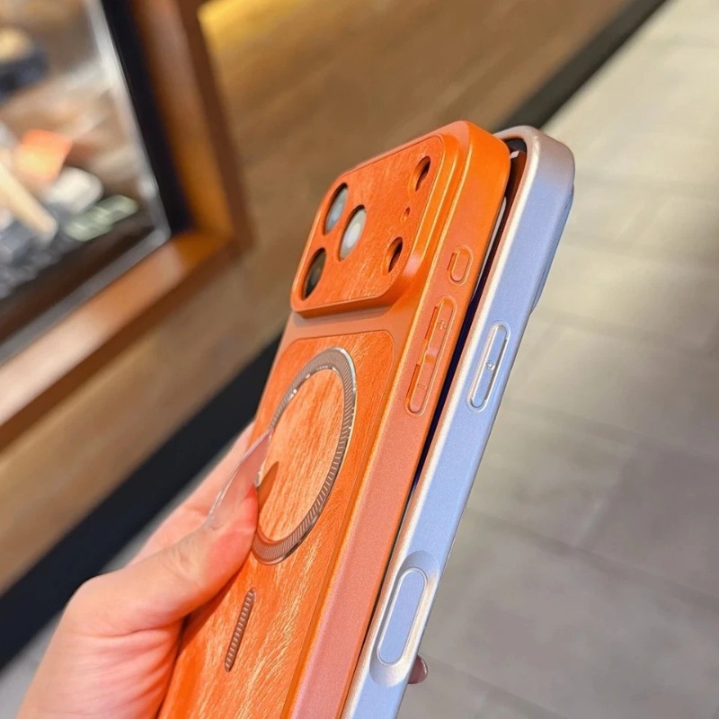 Luxurious New Orange Retro Fea - Phone Cases Orange 评论和价格