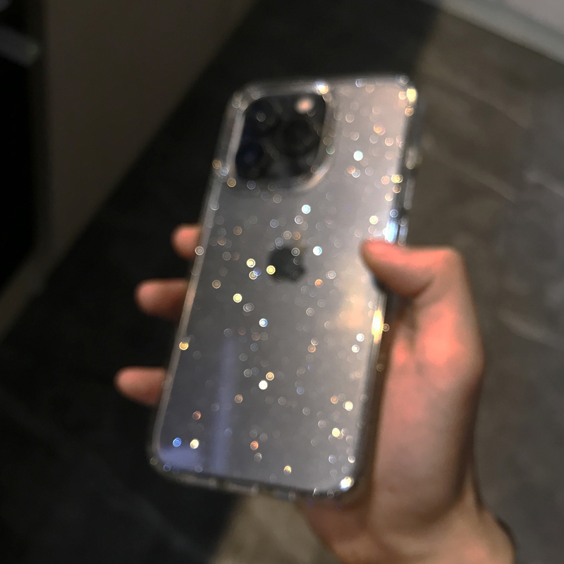 Transparent Simple Glitter Pho - Phone Cases Best 评论和价格