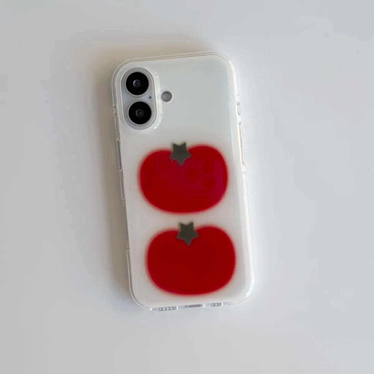 Korean Ins Two Ted Tomato Cart - Phone Cases Kawaii 评论和价格